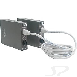 Сетевое оборудование D-Link DMC-920R Медиаконвертер 10/ 100 UTP в 100мб SM Single Fiber 20km, SC - 20050