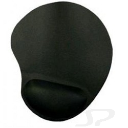 Коврик Buro BU-GEL/ black Коврик для мыши гелевый, черный, 230х205х25, - 16734