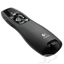 Манипулятор "мышь" Logitech 910-001357/ 910-001355  Wireless Presenter R400, RTL - 8186