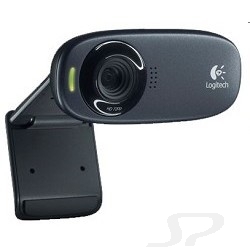 Цифровая камера Logitech 960-000638  HD Webcam C310, USB 2.0, 1280*720, 5Mpix foto, Mic, Black - 9357