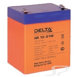 ИБП Delta серии HR 12-21W 5 Ач, 12В cвинцово- кислотный аккумулятор - 9325