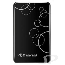 Носитель информации Transcend 1Tb TS1TSJ25A3K USB 3.0 Portable Disk Drive, StoreJet 2.5", SATA, Anti-shock - 14529