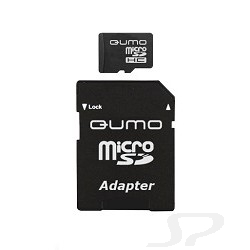 Карта памяти  QUMO Micro SecureDigital 8Gb  QM8GMICSDHC10 HC10 - 15868