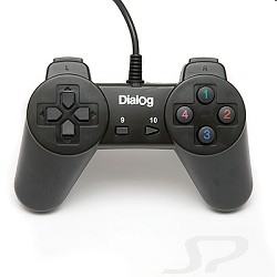 Dialog Геймпад GP-A01  Action - 10 кнопок, USB, черный - 8751