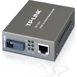Сетевое оборудование TP-LINK MC112CS Медиаконвертер 10/ 100M RJ45 to 100M single-mode, Full-duplex, up to 20Km - 19322