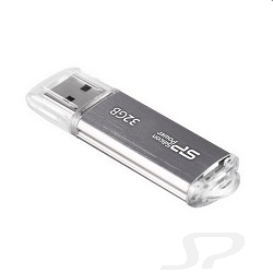 Носитель информации Silicon Power USB 2.0  USB Drive 32Gb, Ultima-II [SP032GBUF2M01V1S] Silver - 15204