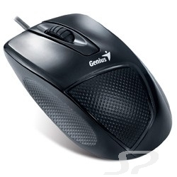 Манипулятор "мышь" GENIUS DX-150, оптическая, 1200 dpi, 3 кнопки, USB, black, Color box - 8287