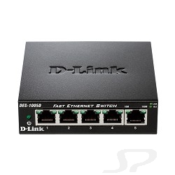 Купить коммутатор D-Link DES-1005D для малой рабочей группы - 61792