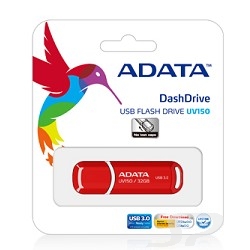 Носитель информации A-DATA USB 3.0  Flash Drive 32Gb [UV150] Red - 15134