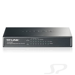Сетевое оборудование TP-LINK TL-SG1008P Коммутатор 8-port Gigabit Switch с 4 портами РоЕ - 19289