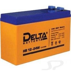 ИБП Delta серии HR 12-24W 6 Ач, 12В свинцово - кислотный аккумулятор - 9337
