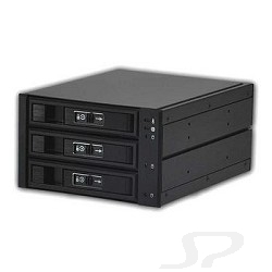 Опции к серверам Procase Hot-swap корзина L3-203-SATA3-BK 3 SATA3/ SAS 6Gb, черный, с замком, hotswap aluminium mobie rack module 2x5,25 1xFAN 80x15mm - 20909