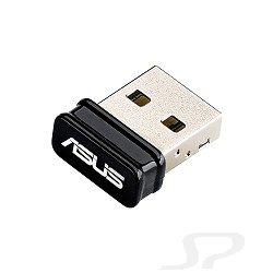 Сетевое оборудование ASUS USB-N10 NANO/ EU USB2.0 802.11n 150Mbps nano size - 18798