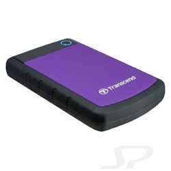 Носитель информации Transcend 2Tb TS2TSJ25H3P USB 3.0 Portable Disk Drive, StoreJet 2.5", SATA, Anti-shock - 14522