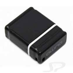 Носитель информации QUMO USB 2.0  64GB NANO [QM64GUD-NANO-B] Black - 25355