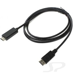 Переходник Vcom CG494-B Кабель-переходник DisplayPort M-> HDMI M 1.8m - 28889