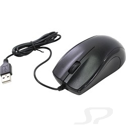 Мышь Oklick 185M черный оптическая 800dpi USB - 32289