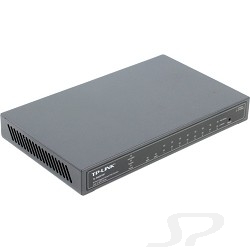Сетевое оборудование Tp-link TL-SG2210P 8-Port Gigabit Desktop PoE Smart Switch, 8 Gigabit RJ45 ports including 2 SFP ports, 802.3af, 53W PoE power supply, Tag-based VLAN, STP/ RSTP/ MSTP, IGMP V1/ V2/ V3 Snooping, 802.1P Qos - 33679
