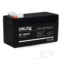Батарея Delta DT 12012 1.2 Ач, 12В свинцово- кислотный аккумулятор - 33659