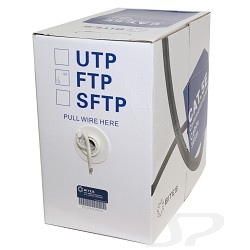 Кабель 5bites Кабель  FS5505-305A FTP / SOLID / 5E / 24AWG / CCA/ PVC / 305M - 37552
