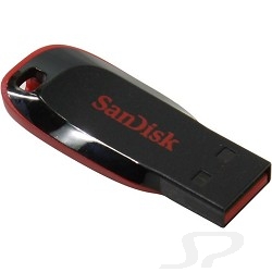 носитель информации SanDisk USB Drive 128Gb Cruzer Blade SDCZ50-128G-B35 - 39204