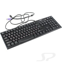 Клавиатура Sven Keyboard  Standard 304 USB+HUB чёрная - 40494