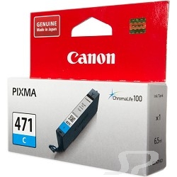 Расходные материалы Canon CLI-471C 0401C001 Картридж для PIXMA MG5740/ MG6840/ MG7740, голубой - 40788