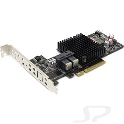 Asus Контроллер SAS  PIKE II 3008-8I 8-port SAS-3, 12 Gbit/ s, RAID 0, 1, 10, 1E LSI SA3008 - 44446