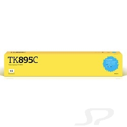 Расходные материалы T2 TK-895C Тонер-картридж  TC-K895C для Kyocera FS-C8020/ C8025/ C8520/ C8525 6000 стр. голубой, с чипом - 43346