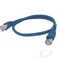Коммутационный шнур Bion Cable Bion Патч корд UTP кат.5е 0.25м синий - 44964