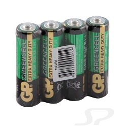 Батарейка Gp Greencell 15G в спайке R6, 4 шт AA 4шт. в уп-ке - 43971