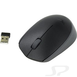 Мышь Logitech 910-004424  Wireless Mouse M171, Black - 44784