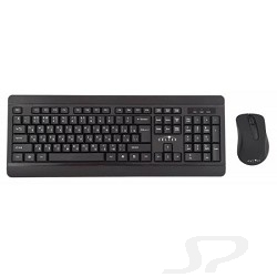 Клавиатура Oklick 270M black USB, Клавиатура + мышь - 47983