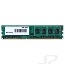 Модуль памяти Patriot DDR3 DIMM 4GB PC3-12800 1600MHz PSD34G16002 - 52752