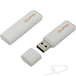 Носитель информации Qumo USB 2.0  8GB Optiva 01 White [QM8GUD-OP1-white] - 53535