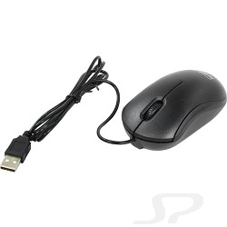 Мышь Cbr CM 112 Black USB, Мышь оптика, 1200dpi, офисн., провод 1.3 метра - 59035