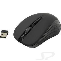 Мышь Oklick 545MW черный/ черный оптическая 1600dpi беспроводная USB 4but [368626] - 53005