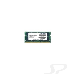Модуль памяти Patriot DDR3 SODIMM 4GB PSD34G16002S PC3-12800, 1600MHz, 1.5V - 54174