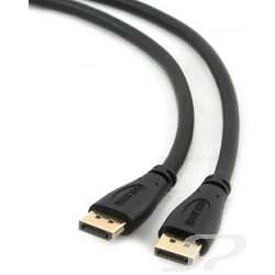 Gembird Кабель DisplayPort / Cablexpert, v1.2 скорость передачи до 21.6Гбит/ с , 3м, 20M/ 20M, черный, экран CC-DP2-10 - 54505