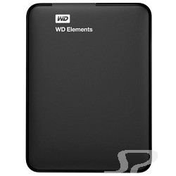 Носитель информации Western digital WD Portable HDD 1Tb Elements Portable WDBUZG0010BBK-WESN - 59808
