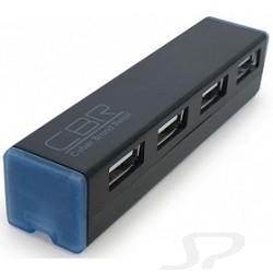Контроллер Cbr CH 135 USB-концентратор, 4 порта. Поддержка Plug&Play. Длина провода 4,5см. - 63323