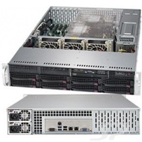 Сервер Supermicro SYS-6029P-TR, 2U/ 2xLGA3647/ iC621/ 16xDDR4/ 8x3.5 SATA3/ IPMI/ VGA/ 2xGb/ 1000W 1+1 - 64406