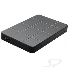 Контейнер для HDD AgeStar 3UB2P1 USB 3.0 Внешний корпус 2.5" SATAIII HDD/ SSD пластик, чёрный - 65625