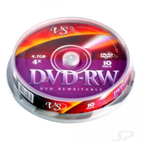 CMC Диски VS DVD-RW 4,7 GB 4x CB/ 10 - 71819