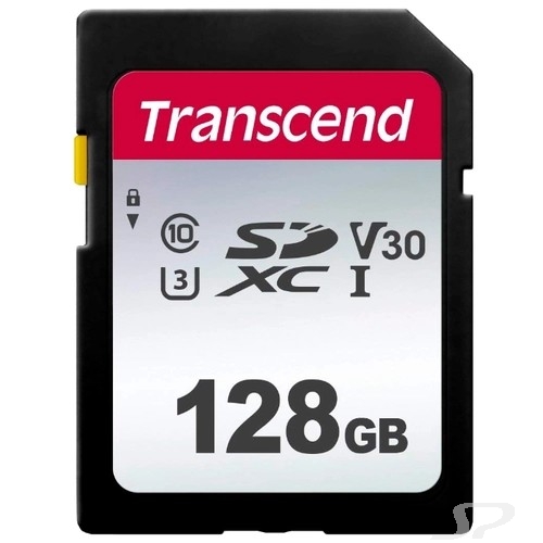 Карта памяти  Transcend SecureDigital 128Gb  TS128GSDC300S - 72979