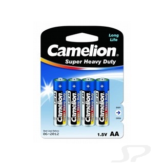 Батарейка Camelion R 6 Blue BL-4 R6P-BP4B, батарейка,1.5В - 75004
