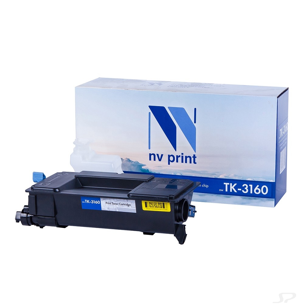 NV Print TK-3160 Картридж для Kyocera для ECOSYS P3045dn/3050dn/3055dn/3060dn (12500k), с чипом - 102035