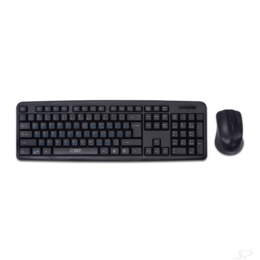 Клавиатура Cbr KB SET 710 Комплект клавиатура + мышь проводной, USB, 104 клавиши, длина кабеля 1,5 м - 76916