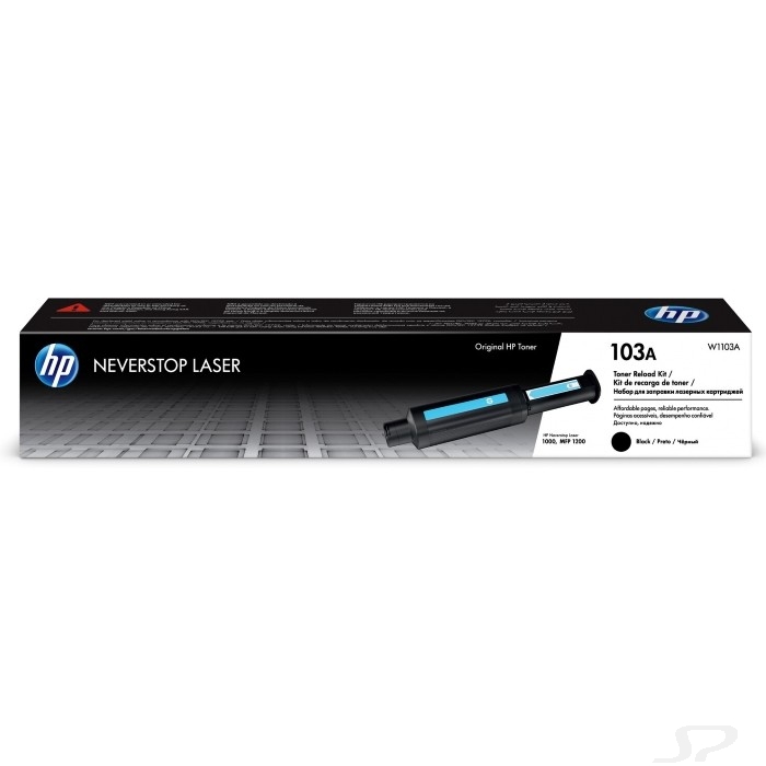 Расходные материалы Hp W1103A Заправочный контейнер для принтера  Neverstop тип 103A черный 2500 стр. - 76258