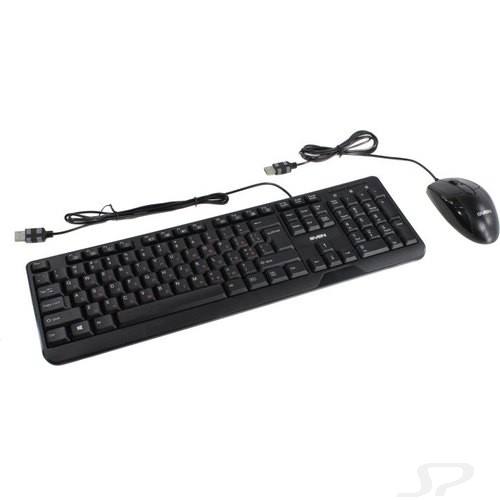 Клавиатура Sven Keyboard  KB-S330C черный Набор клавиатура+мышь SV-017309 - 77029